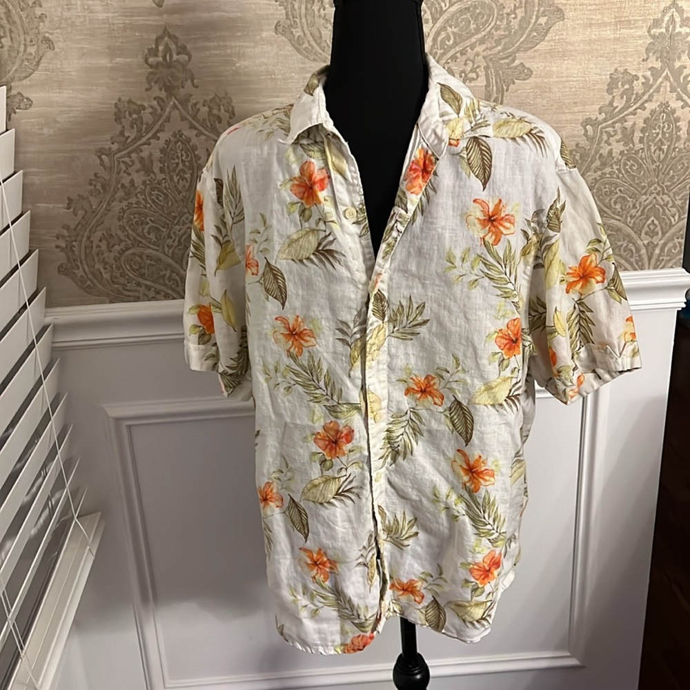 Tommy Bahama Relax Hawaiian Shirt Size Medium
